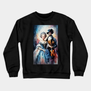 Queen Marie-Antoinette and Joseph Bologne Chevalier de Saint-Georges fictitious Crewneck Sweatshirt